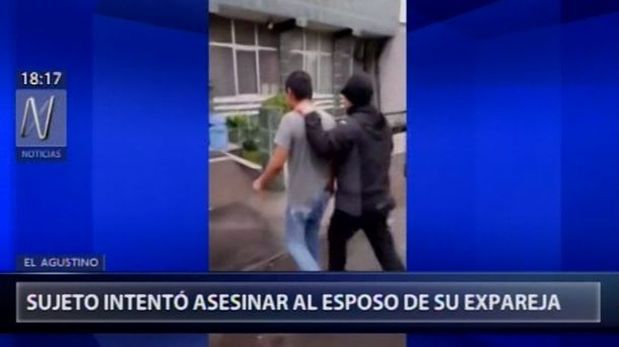 El Agustino: sujeto intentó asesinar al esposo de su expareja
