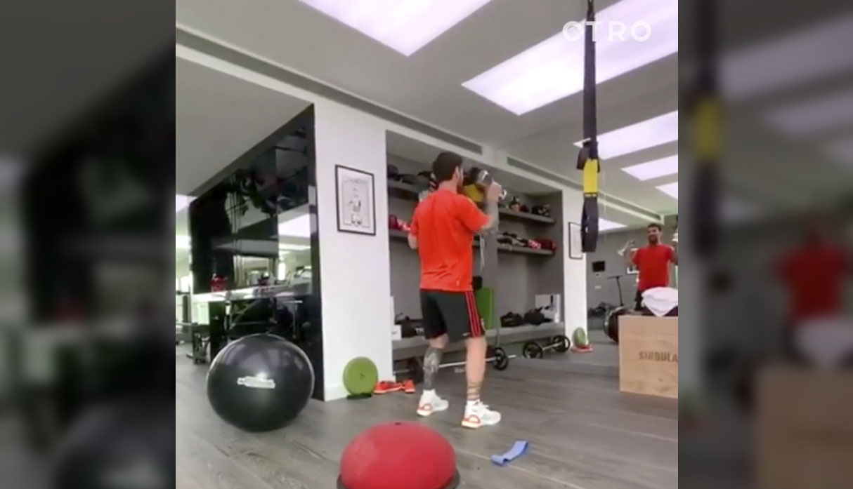 Lionel Messi Gimnasio