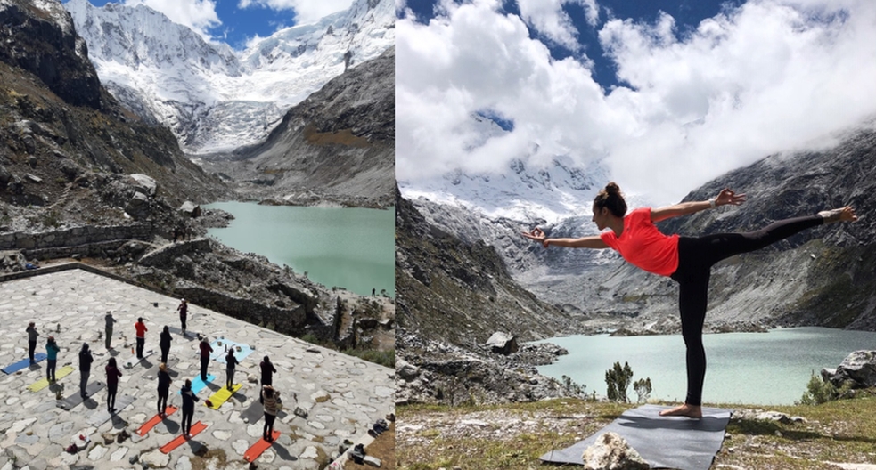 Mujeres que conquistan montañas y el reto de hacer el yoga más alto del mundo en la cima del Volcán Chachani - El Comercio - Perú
