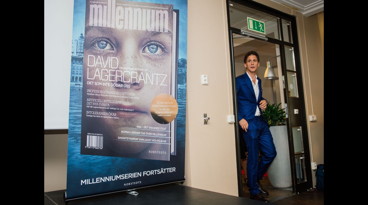 "Millenium 4" David Lagercrantz presentó su obra (FOTOS) LUCES EL