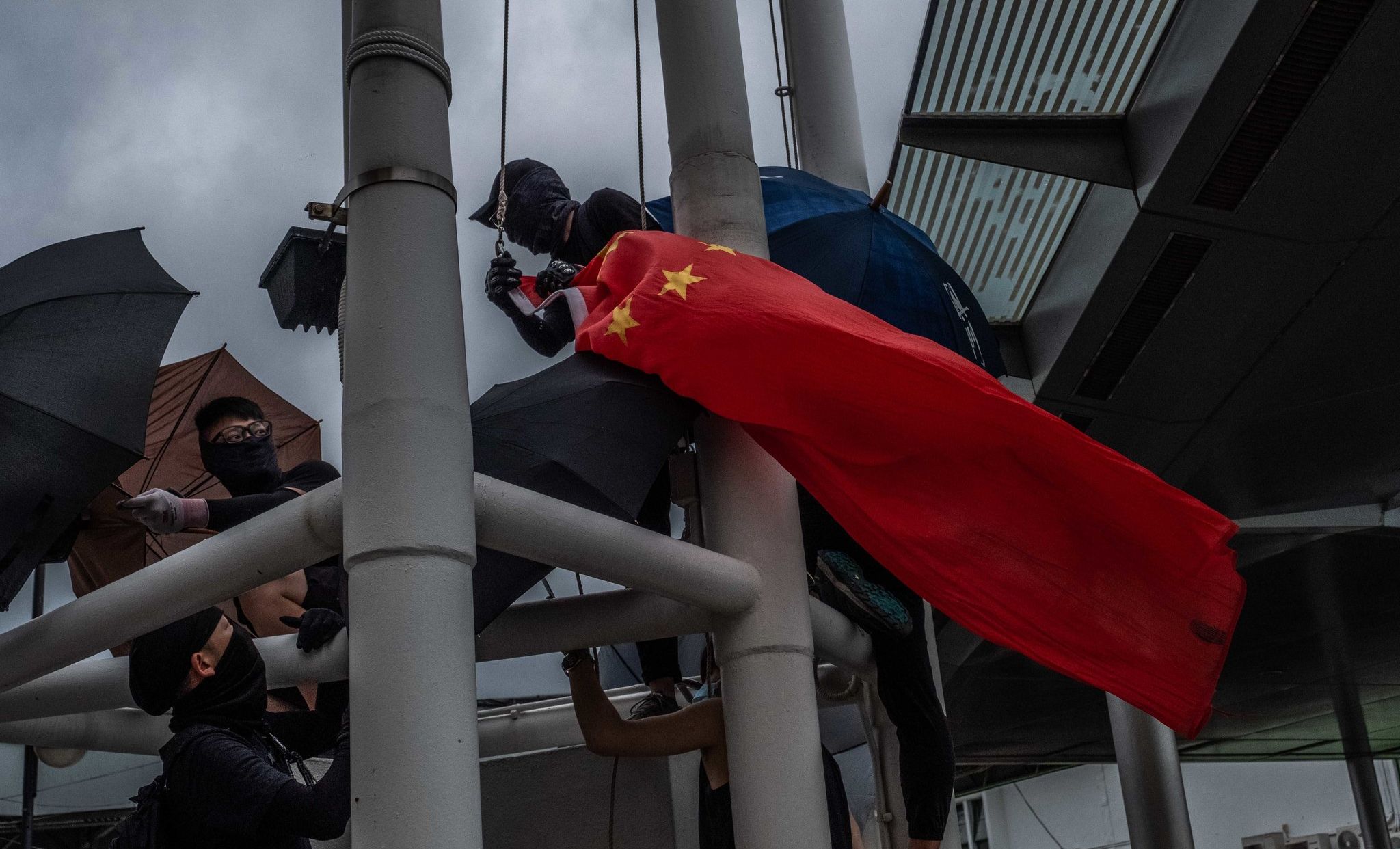 El ‘Che Guevara’ de Hong Kong y sus consignas quedan al centro de la crisis