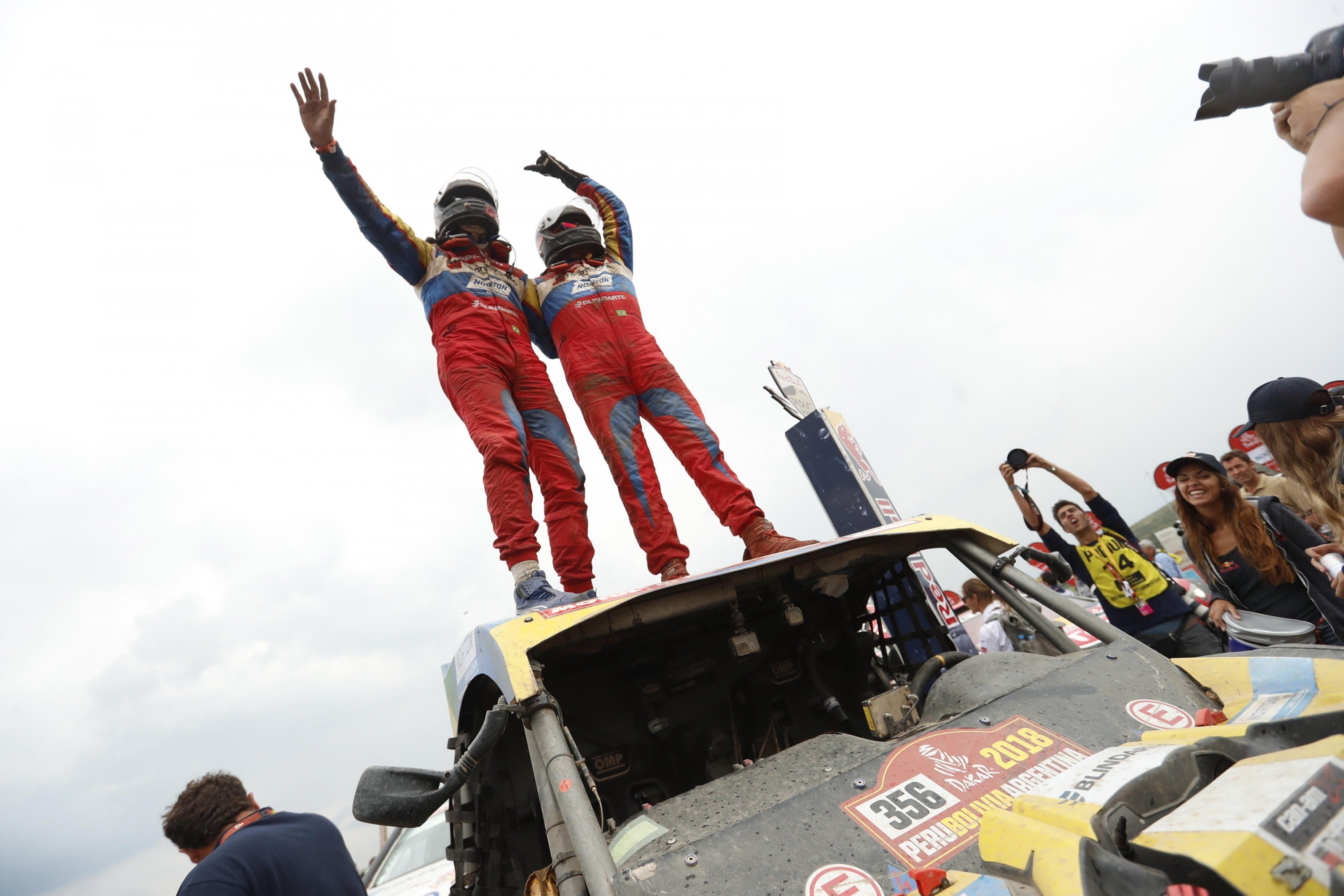 Reinaldo Varela consigue el título de UTV’S en el Dakar 2018