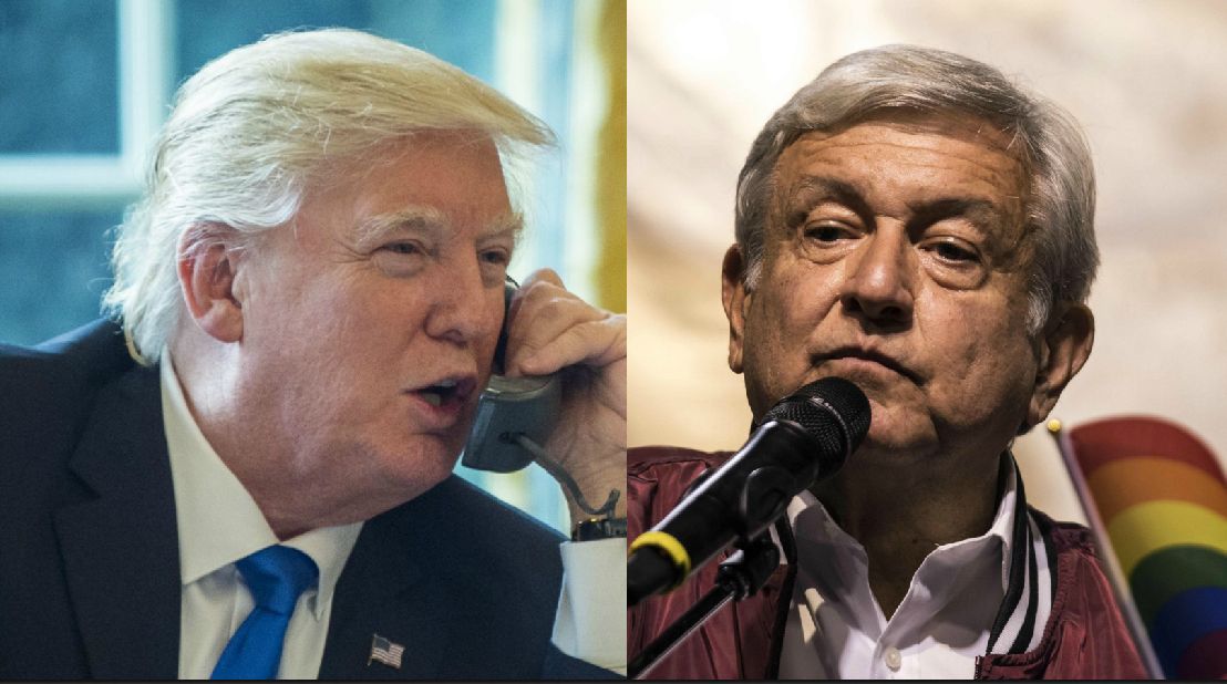 ¿De qué hablaron Trump y AMLO durante su conversación de media hora?