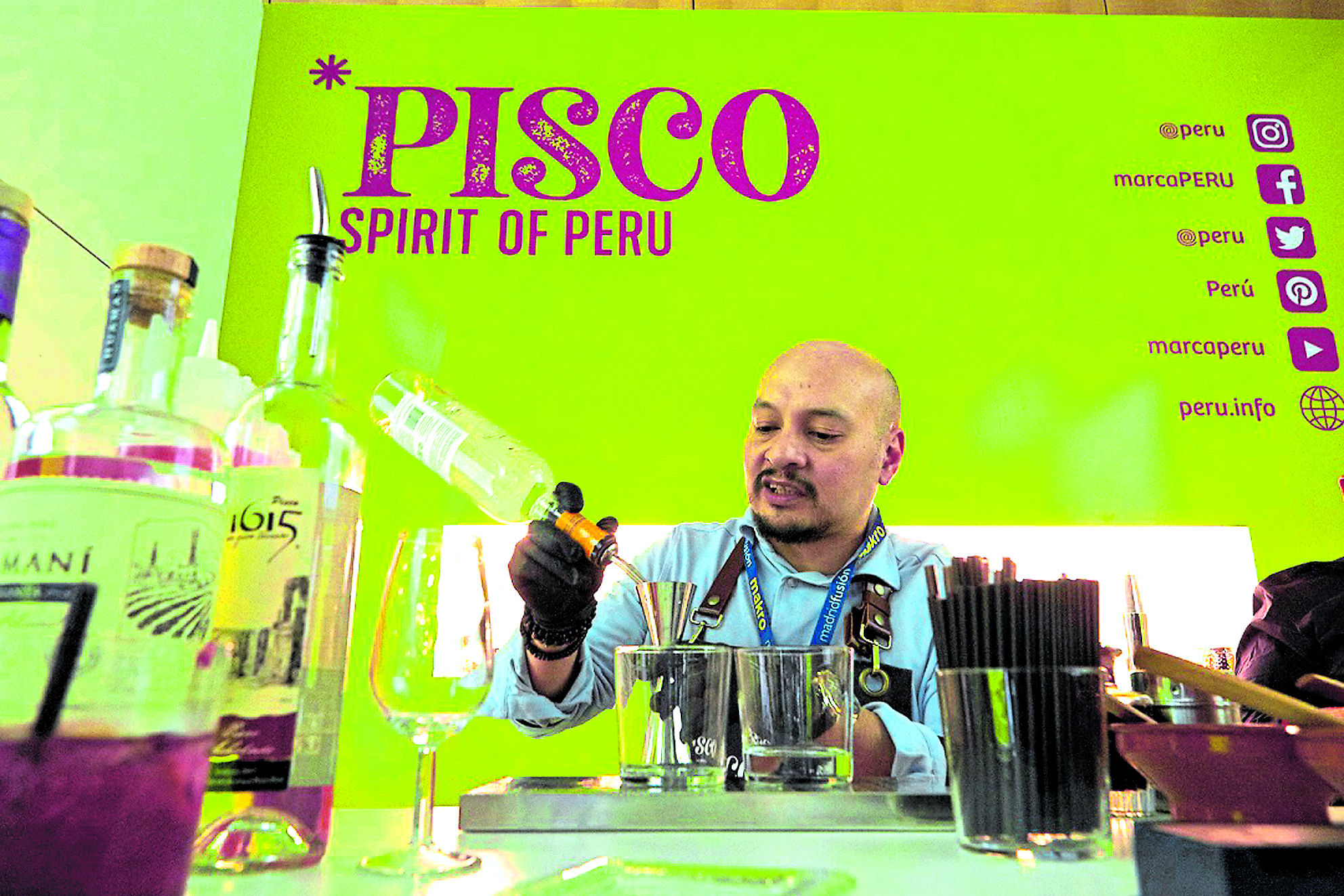 Marca Pisco presente en Madrid Fusión
