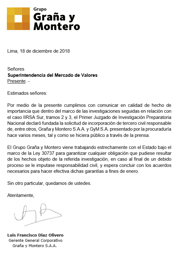 Comunicado