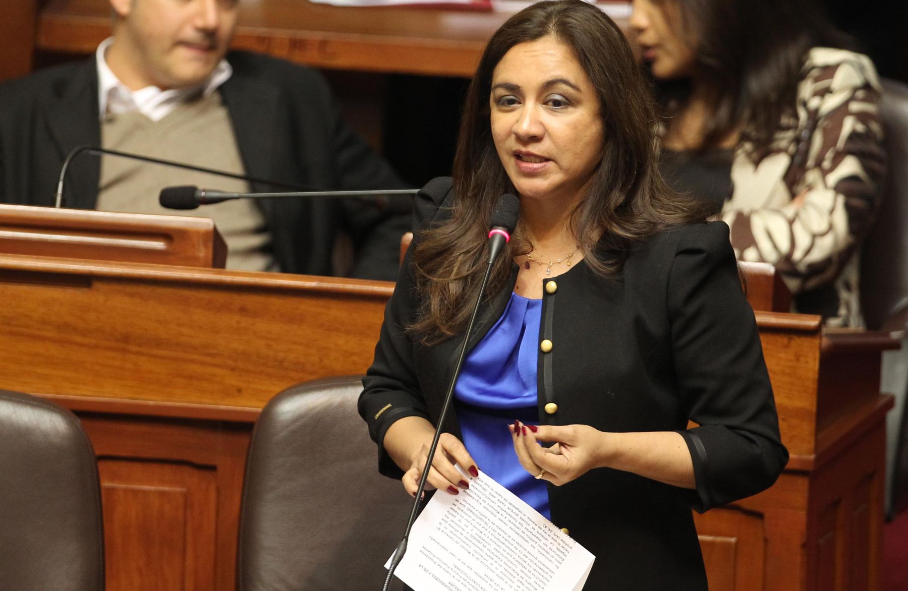 Marisol Espinoza: No se blindará a expresidentes en la nueva Comisión Lava Jato