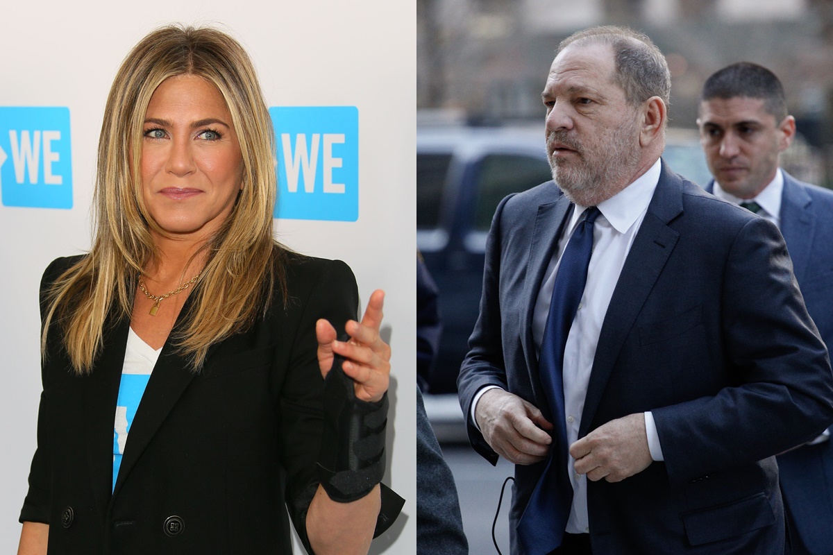 Jennifer Aniston reveló que fue víctima del comportamiento “déspota” y “abusivo” de Harvey Weinstein