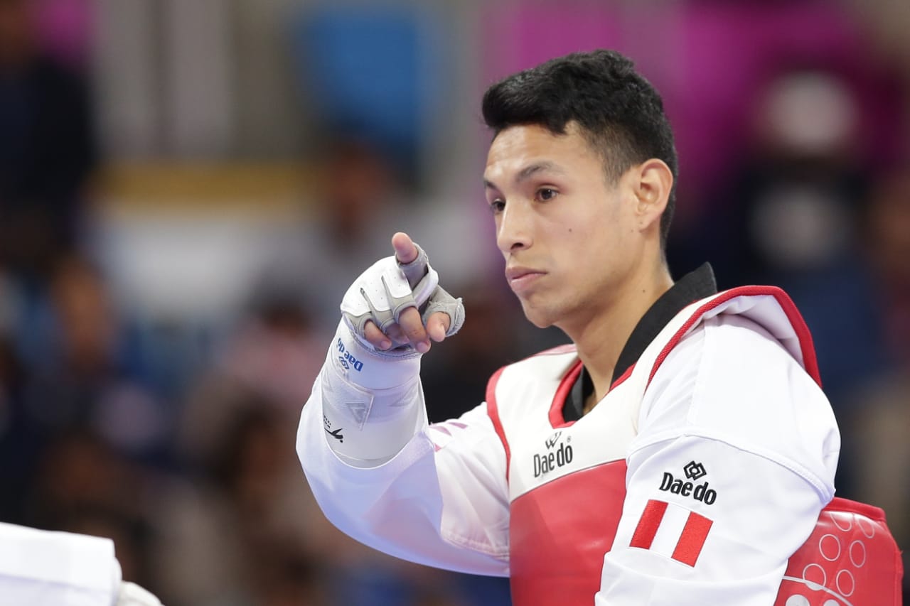 Luis Oblitas en taekwondo. (Jesús Saucedo / GEC)