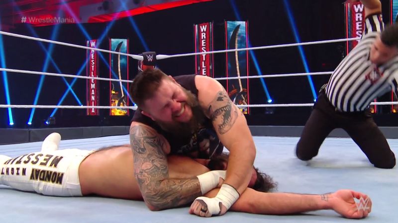 Kevin Owens venció a Seth Rollins. (WWE)