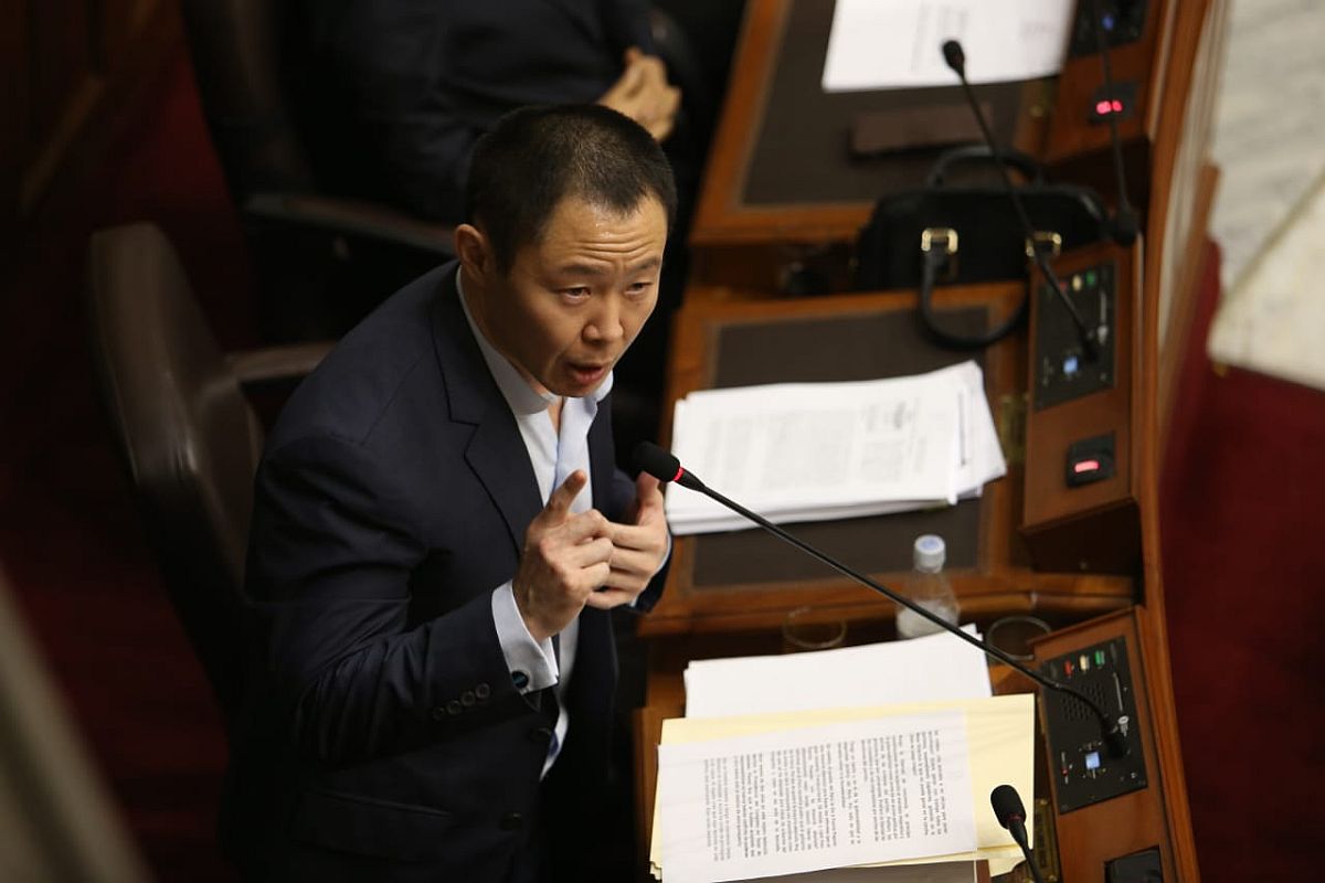 Kenji Fujimori a Fuerza Popular: “Son violadores de la Constitución”