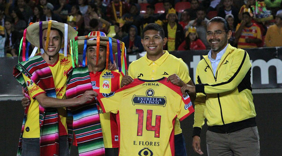 Edison Flores fue presentado ante hinchas del Monarcas Morelia | VIDEO