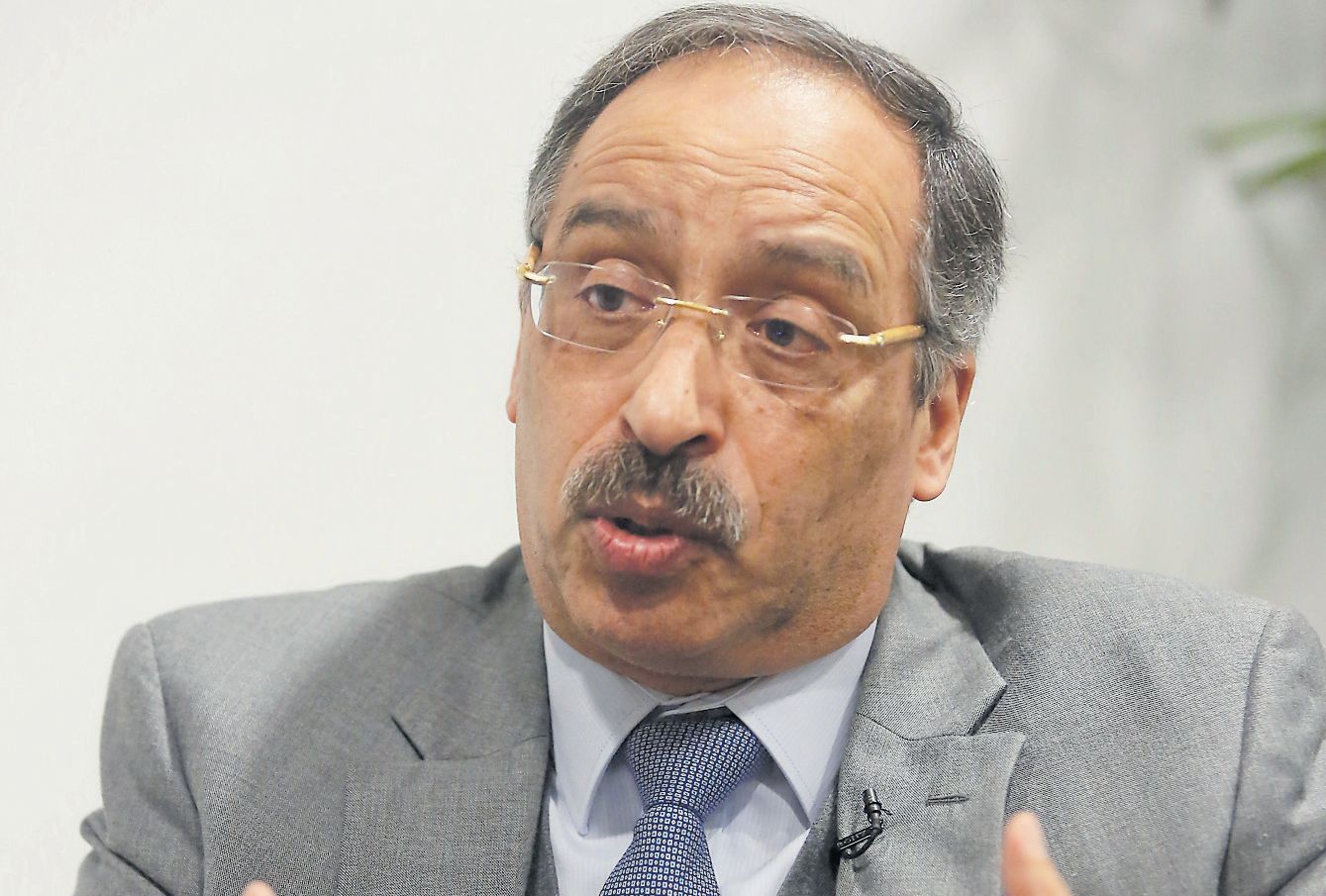 Ex procurador Luis Vargas Valdivia: "Fiscalía ya cuenta con información corroborada". (Hugo Perez)
