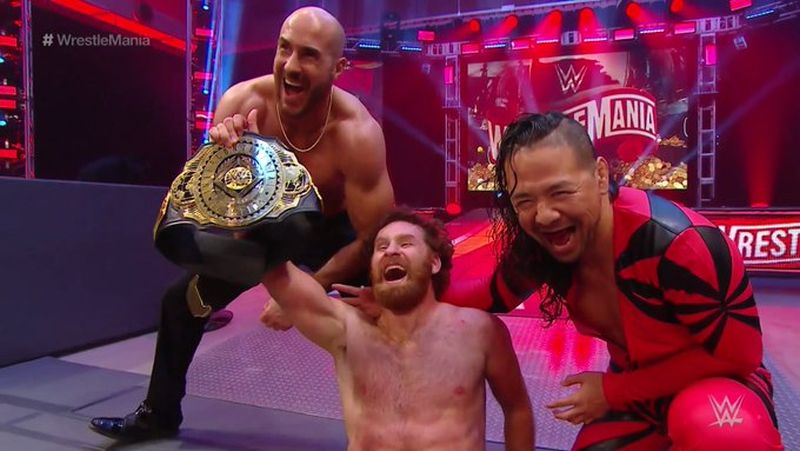 Sami Zayn venció a Daniel Bryan y conservó el título Intercontinental. (WWE)