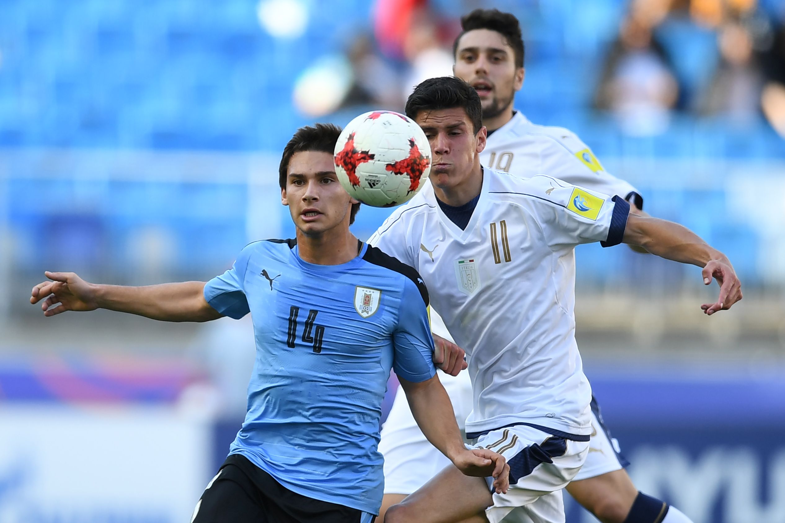 Uruguay cayó en tanda de penales ante Italia y quedó fuera del podio del Mundial Sub 20