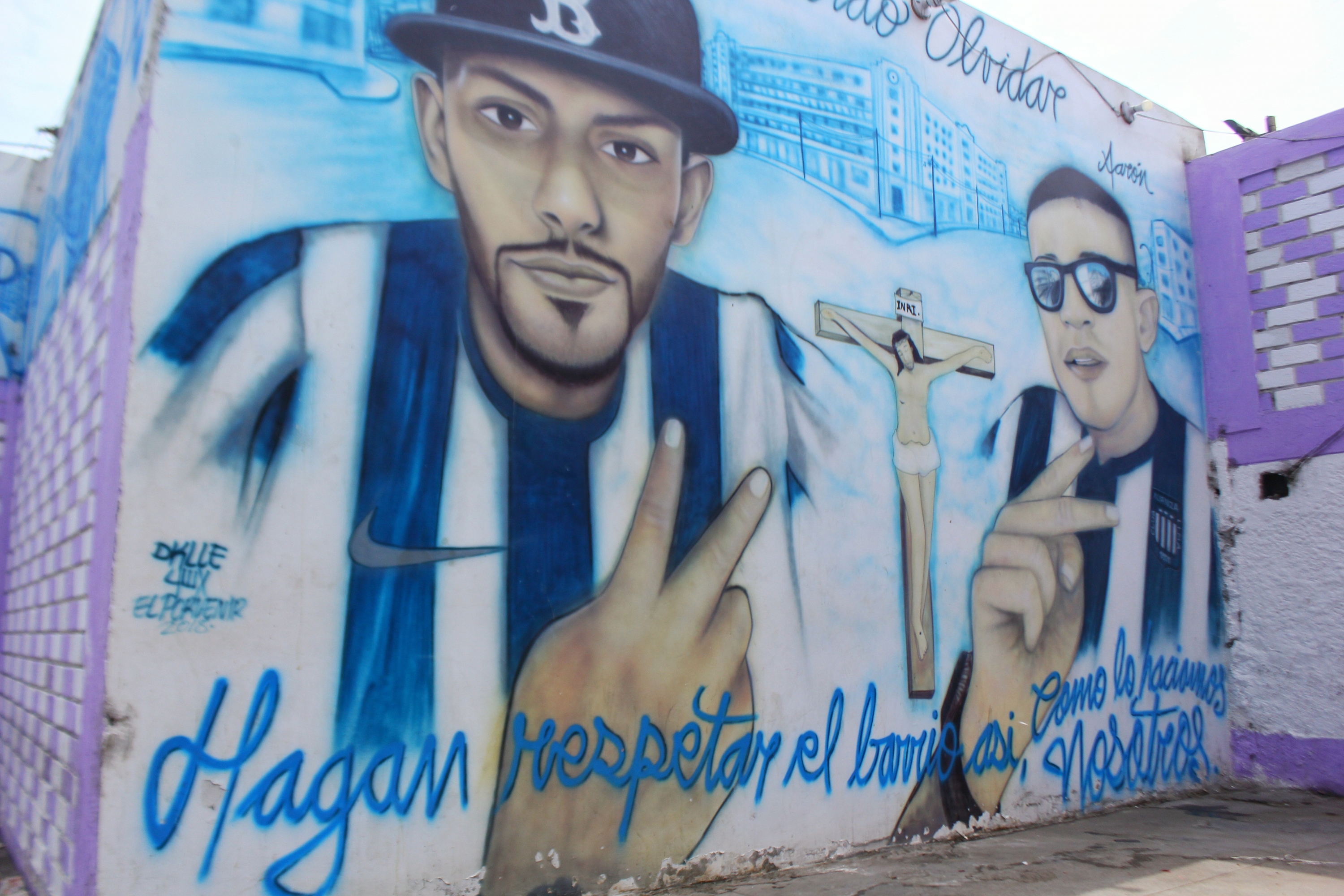 Los murales son uno de los atractivos de esta zona victoriana. (Foto: Antonio Melgarejo)