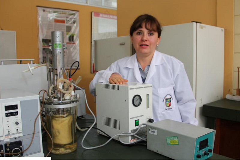 La bióloga Gretty Villena es doctora en Ciencias e Ingeniería Biológicas en la Universidad Nacional Agraria La Molina (UNALM) Perú y especialista en Biotecnologia. (Foto: UNALM)