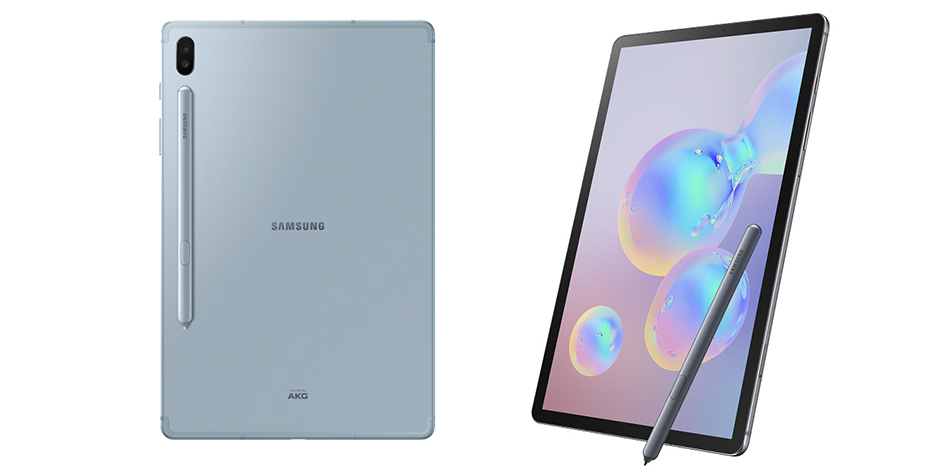 Así luce la nueva Samsung Galaxy Tab S6, la primera tableta en contar con desbloqueo mediante huella dactilar en la pantalla. (Foto: Samsung)