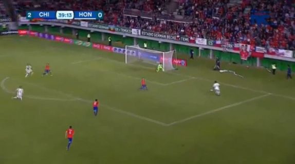 Chile vs. Honduras EN VIVO: el golazo de Alexander López para el 2-1 | VIDEO