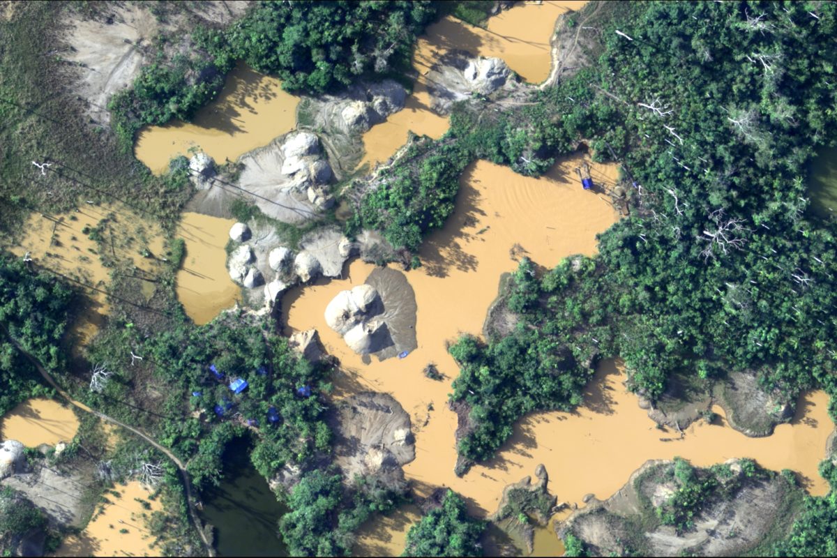 Presentan por primera vez mapa de la minería ilegal de toda la Amazonía