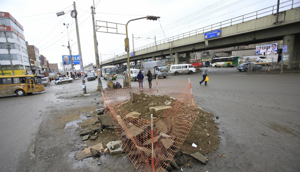 Mejoramiento vial de la avenida Pachacutec no estará listo para los Panamericanos