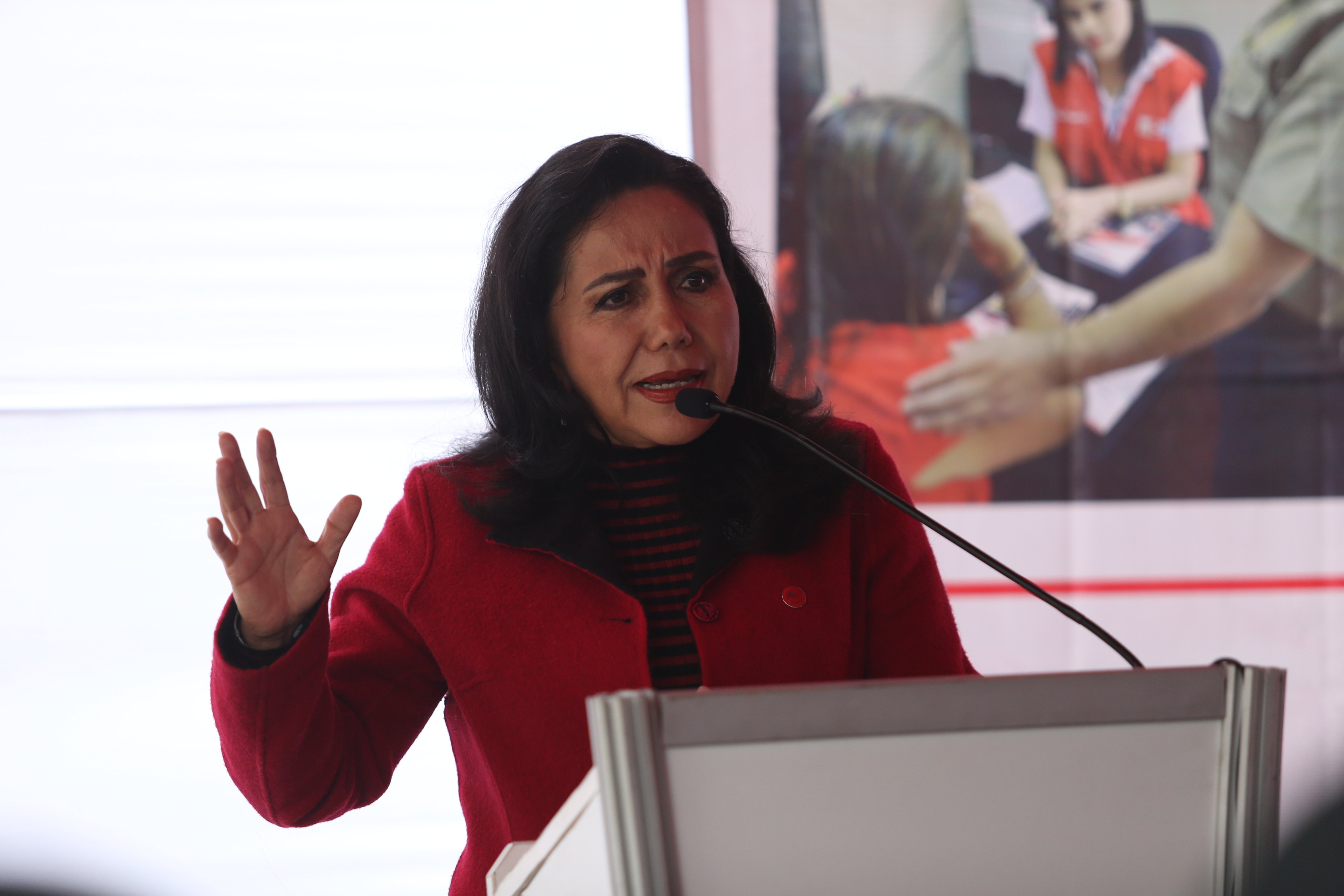 Gloria Montenegro: “Esperamos que no se dilate ni se atrase la elección parlamentaria”