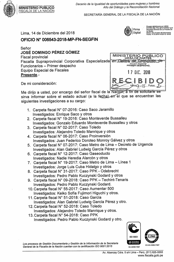 Oficio