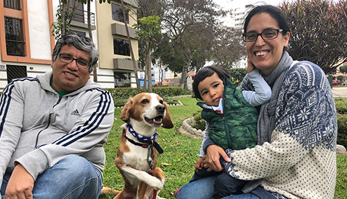 La discapacidad de este perro les enseñó que la vida continúa