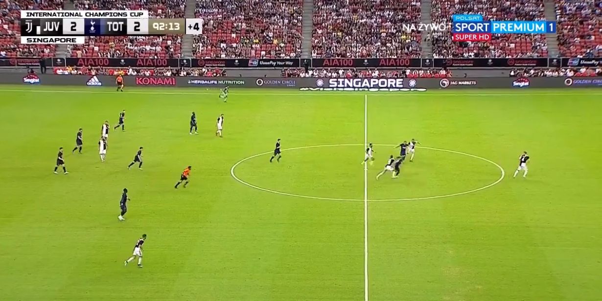 El asombroso golazo desde la media cancha de Harry Kane ante la Juventus | VIDEO