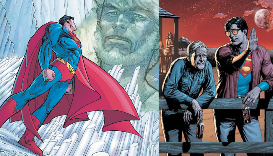 Jor-El y Jonathan Kent (DC Comics)
