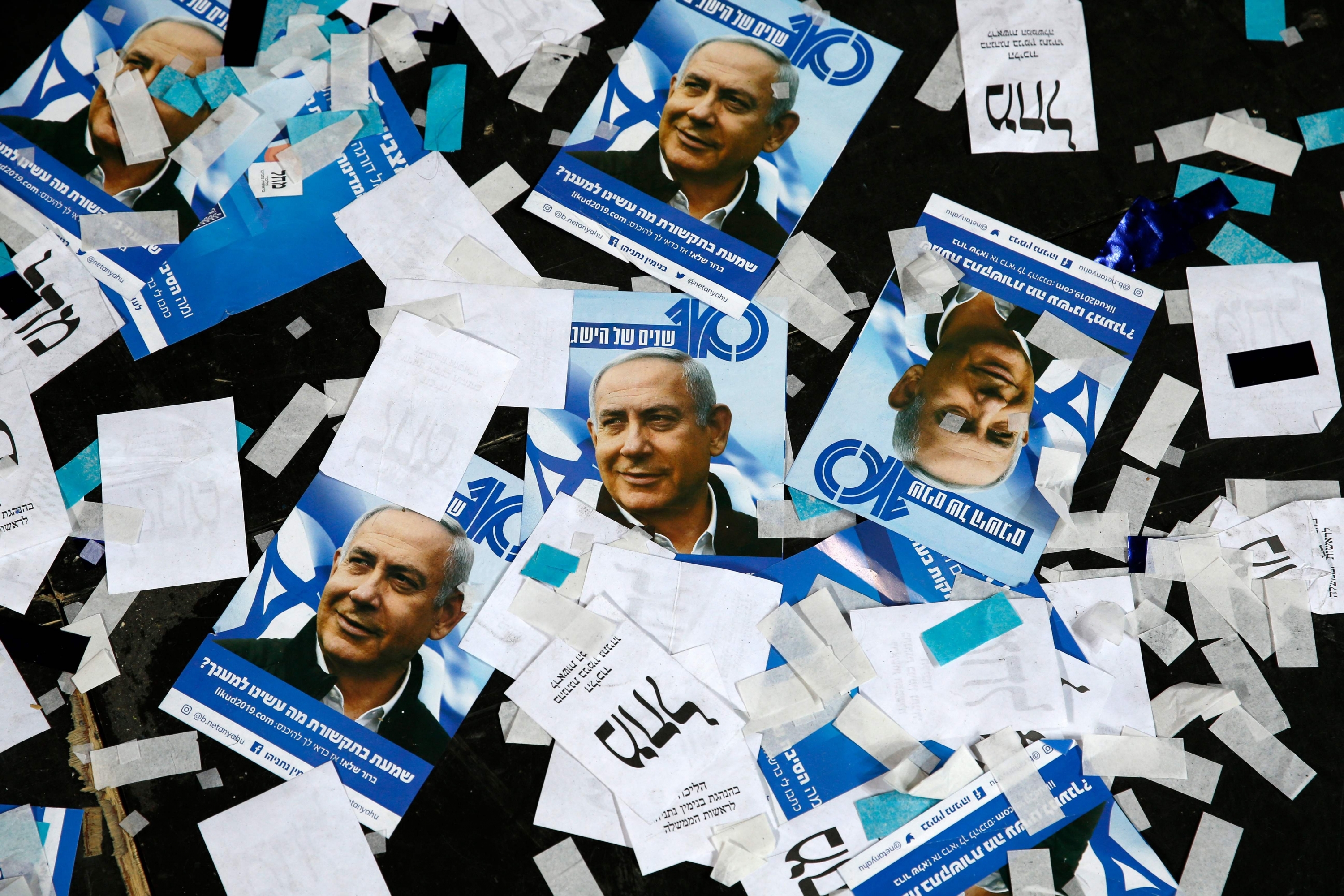 Benjamin Netanyahu se encamina a su quinto periodo en Israel. (Foto: AFP)