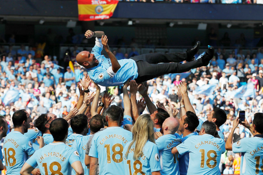 Pep Guardiola se trazó este nuevo reto con el Manchester City