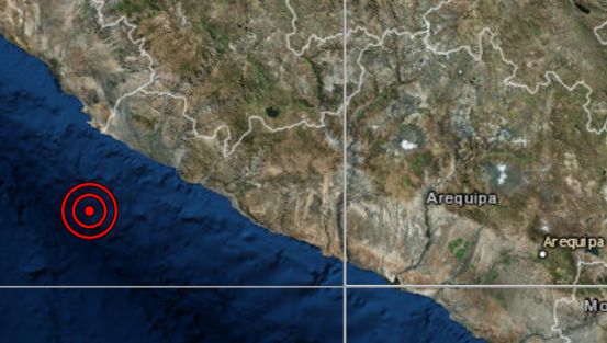 Arequipa: sismo de magnitud 4,3 se reportó esta tarde, señala IGP