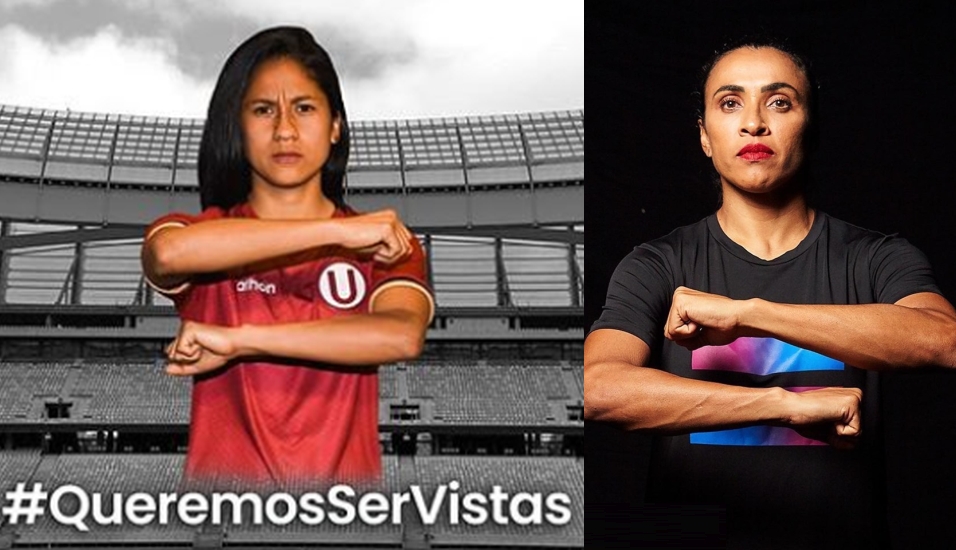 Brasileña Marta se suma a campaña #QueremosSerVistas de futbolistas peruanas