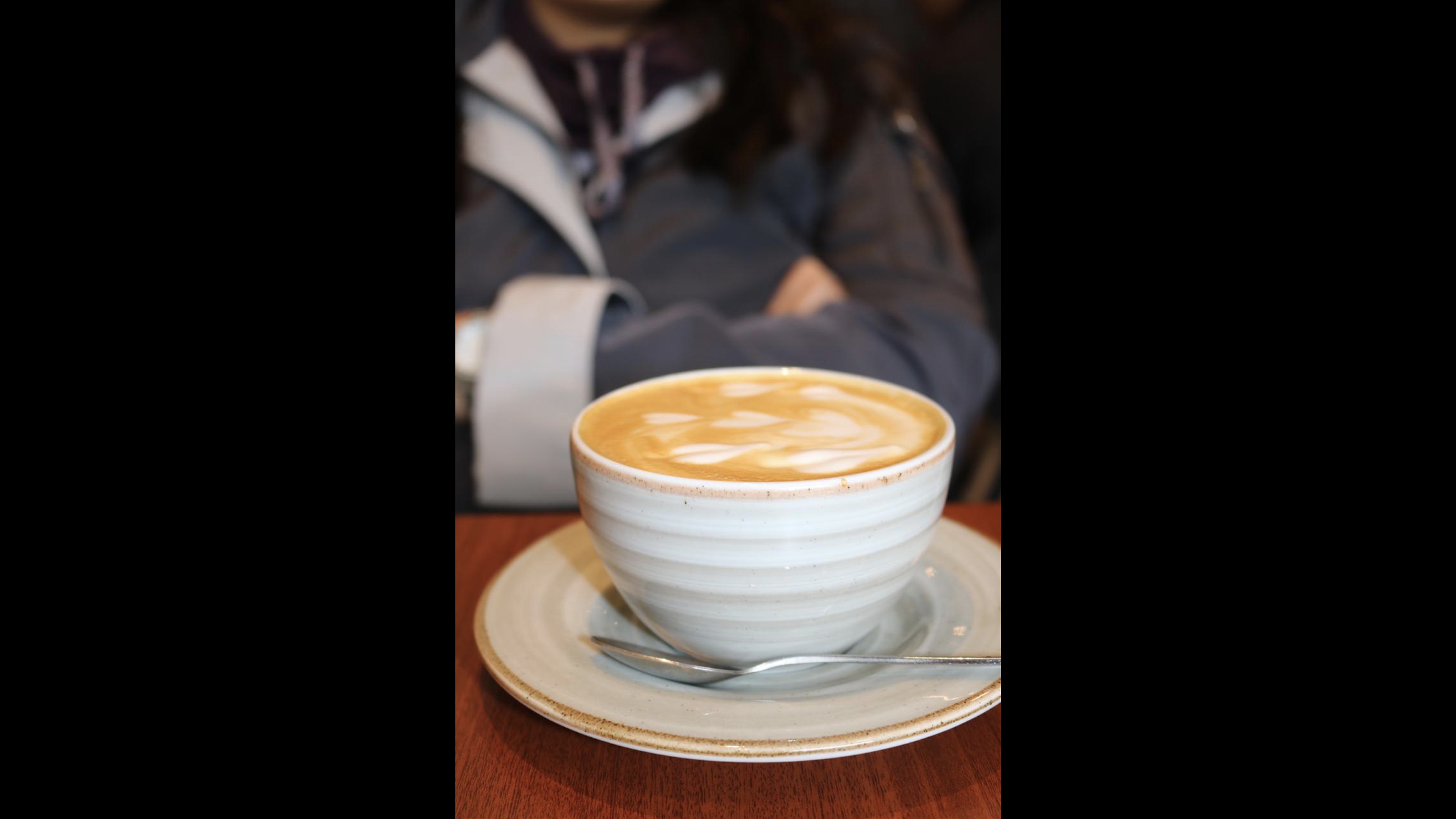 Espectacular capuccino.