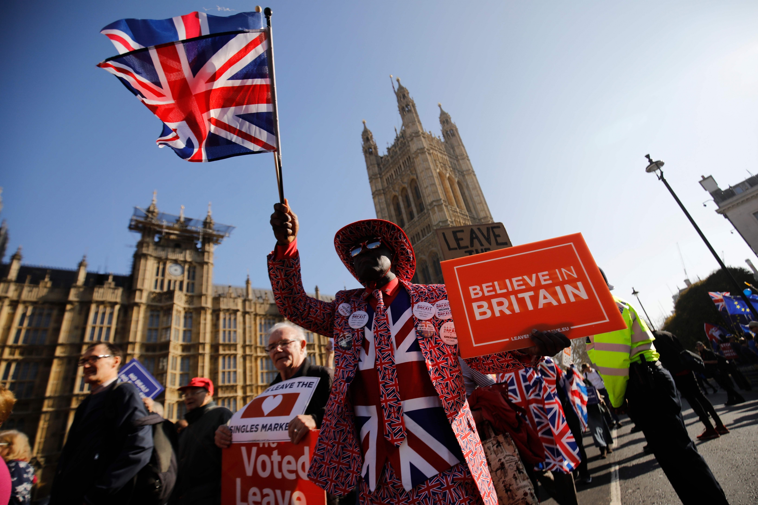 El 29 de marzo es la fecha límite del Brexit. (Foto: AFP)