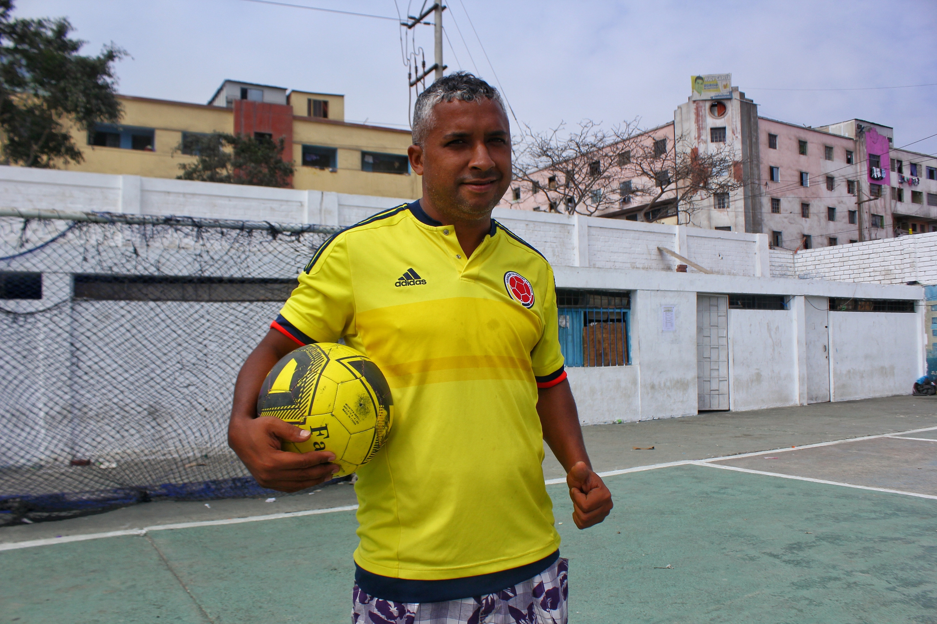 Henry Morales es uno de los ilustres vecinos que tiene El Porvenir. (Foto: Antonio Melgarejo)