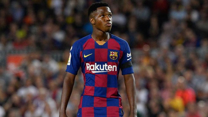 Ansu Fati, joven estrella del Barcelona, podría nacionalizarse español