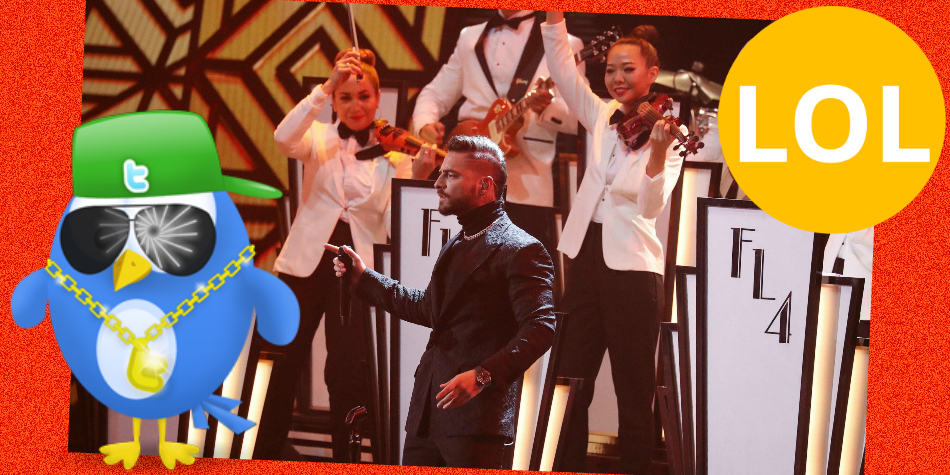 Maluma cantó‘Felices los 4’ en los Latin Grammy pero a Twitter no les gustó la versión sinfónica de su tema