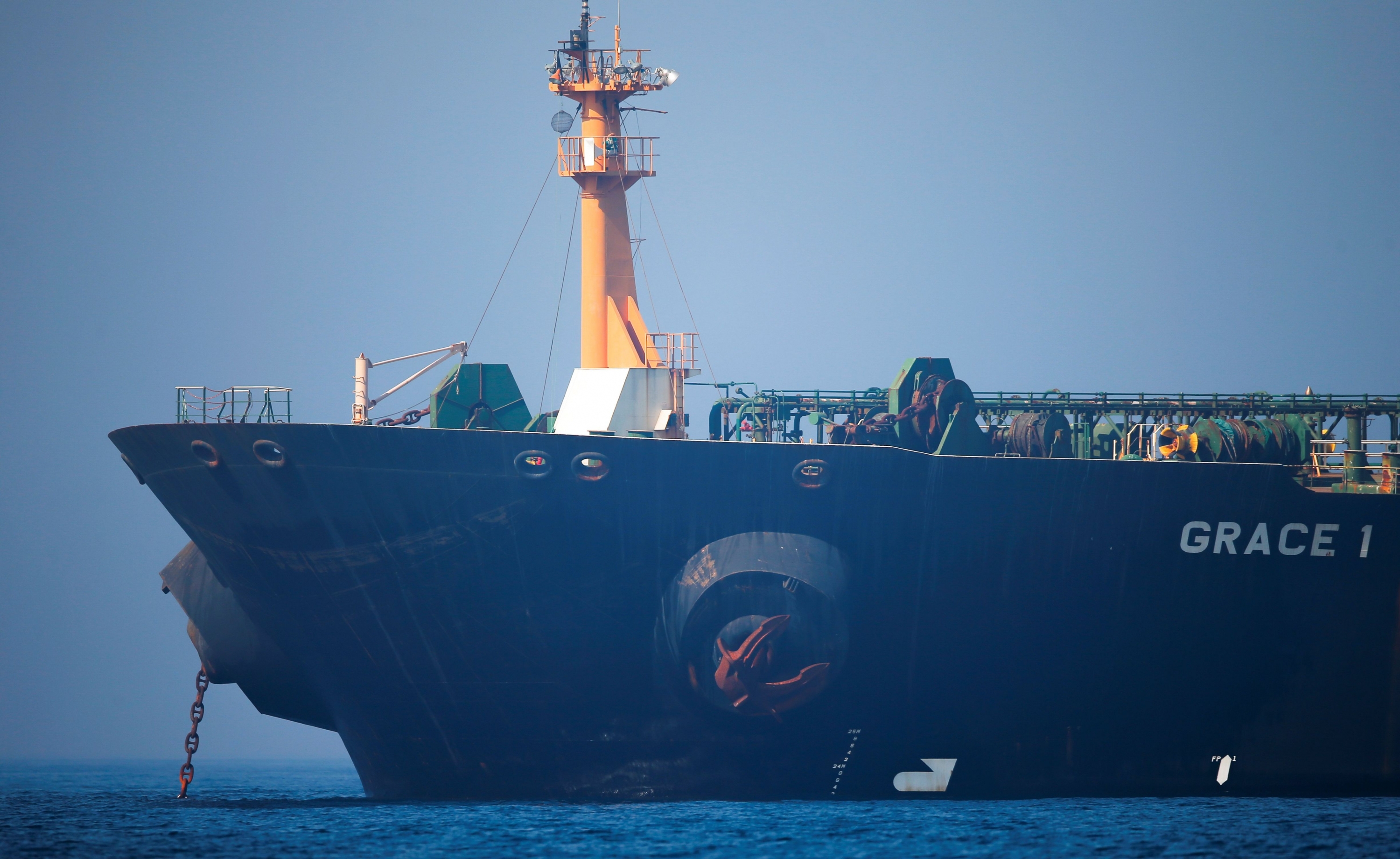 Gibraltar rechaza retener al petrolero iraní Grace 1 a pedido de Estados Unidos