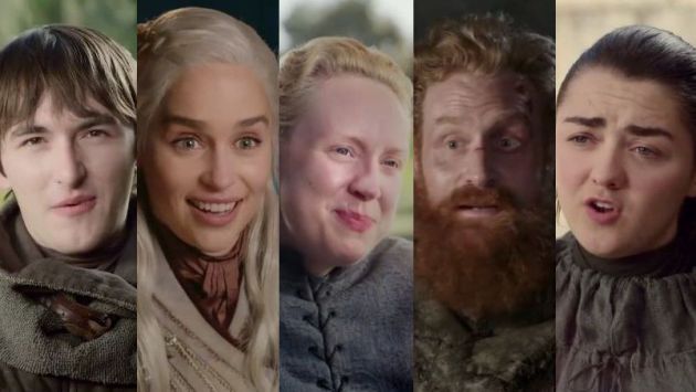 Elenco de "Game of Thrones"se despide de sus fans con emotivo video