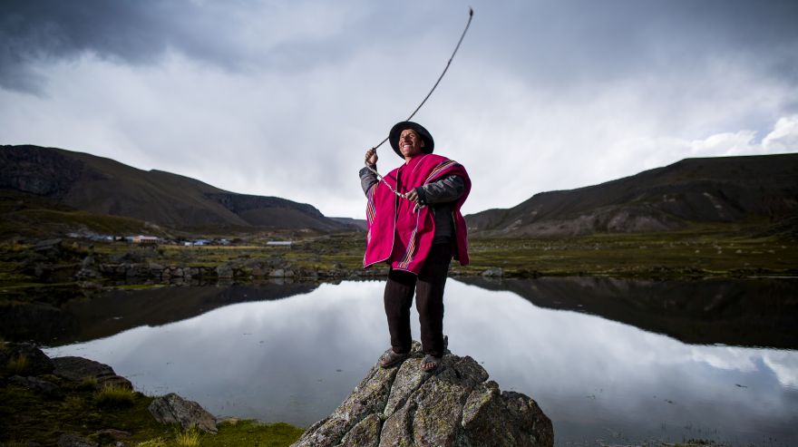 La increíble exposición fotográfica de peruanos que hacen frente al cambio climático