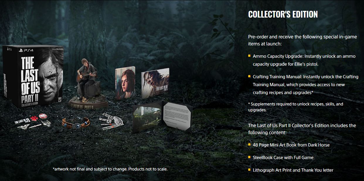 Estas son las ediciones de 'The Last of Us Part II'. (Foto: PlayStation)