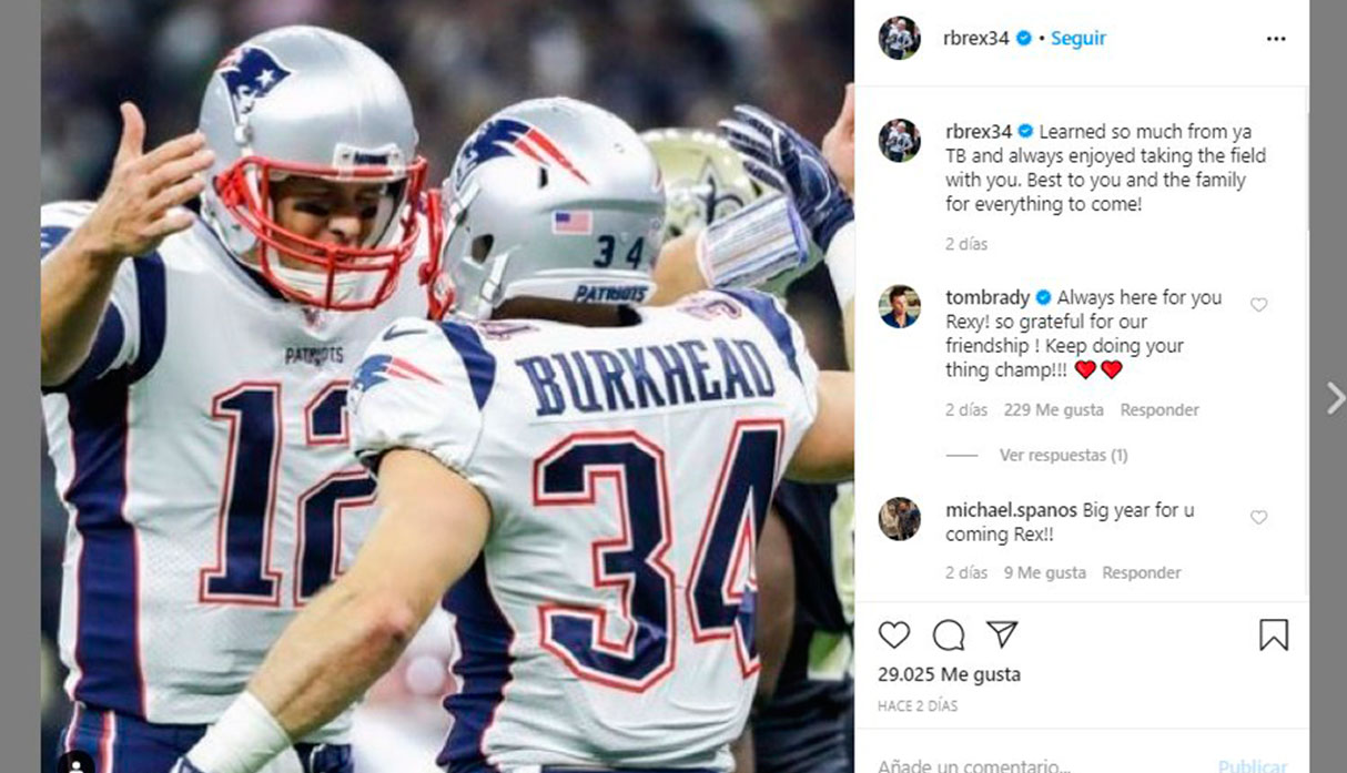 La despedida a Tom Brady