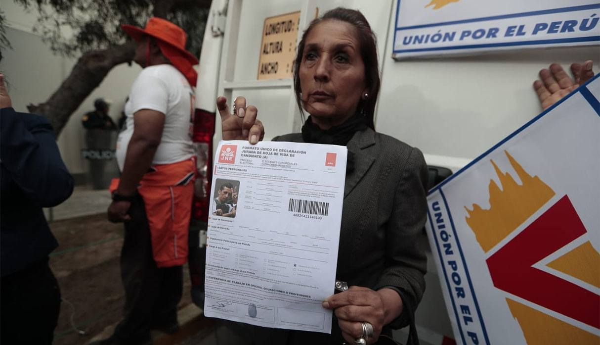 Elecciones 2020: Unión por el Perú presenta su lista con Antauro Humala a la cabeza - Diario Perú21