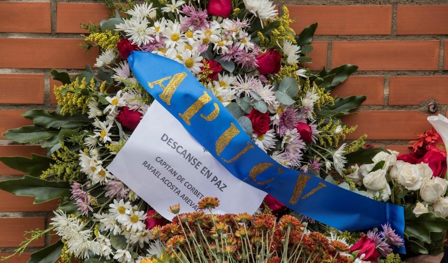 La muerte de Rafael Acosta Arévalo, capitán de corbeta causó gran conmoción en Venezuela. (Foto: EFE)