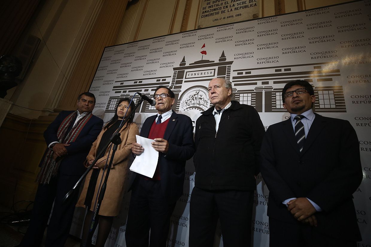 Nuevo Perú espera que financiamiento ilegal de partidos se vea en esta legislatura