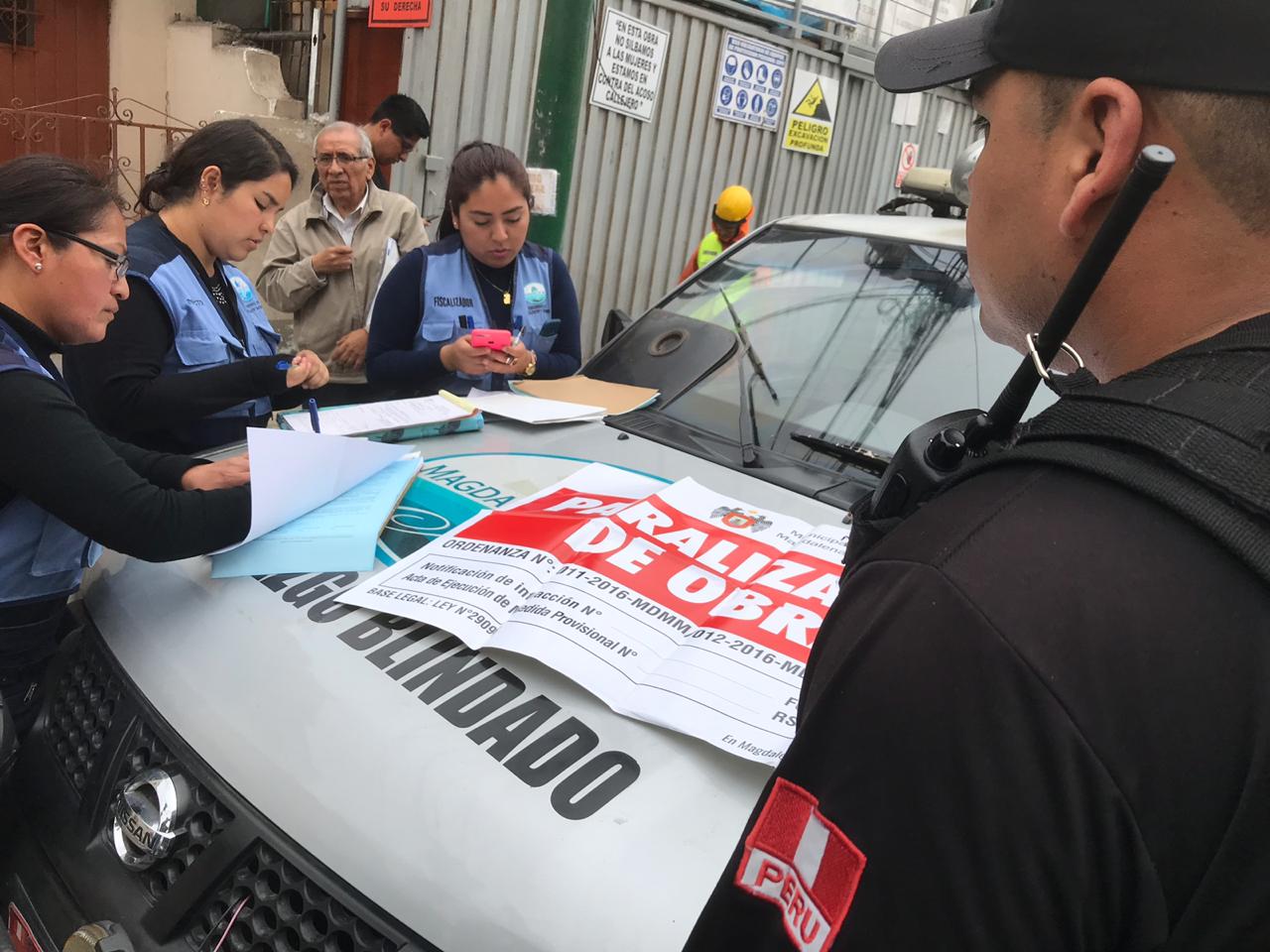 El accidente ocurrió en en la cuadra 5 del jirón Enrique Echenique, en el distrito de Magdalena del Mar. (Foto: Municipalidad de Magdalena del Mar)