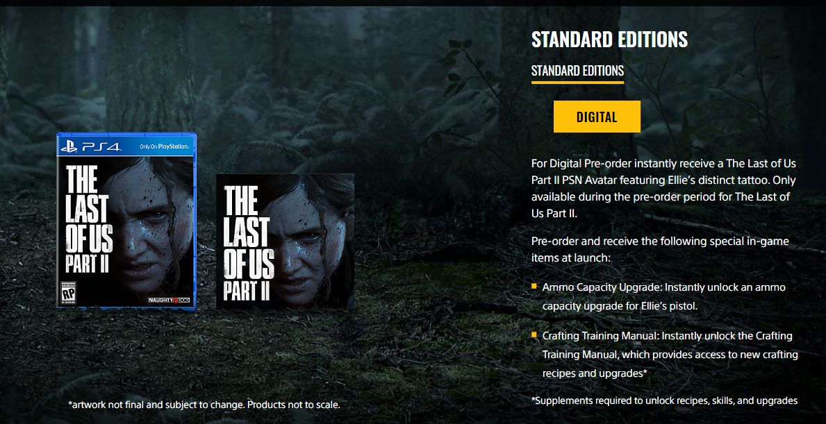 Estas son las ediciones de 'The Last of Us Part II'. (Foto: PlayStation)