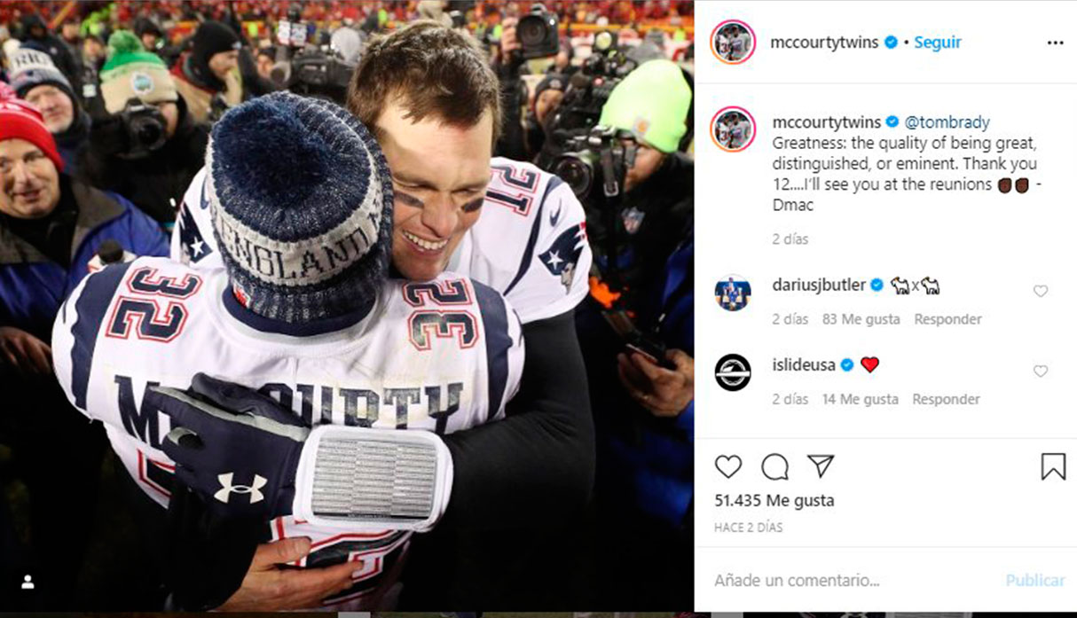 La despedida a Tom Brady