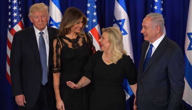 Sara Netanyahu a Melania Trump:"Los medios nos odian, pero el pueblo nos ama"